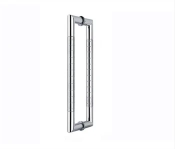 Mitered door handles