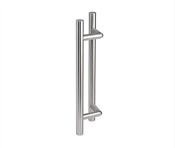 V leg door pulls handle