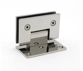 Wall Mount Offset Glass Hinge
