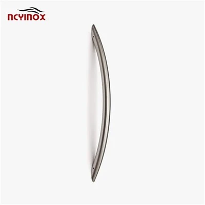 316 Stainless Steel Crescent Style Back-to-Back Towel Bars Handle