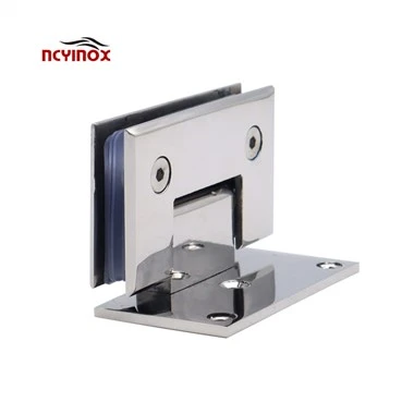 90 Degree Single Side Glass To Wall Shower Door Hinge