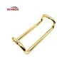 Luxury Gold Stainless Steel Frameless Glass Pull Door Handle For Glass Door