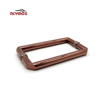 Modern Stainless Steel Pull Handle Shower Room Door Handles For Glass Door
