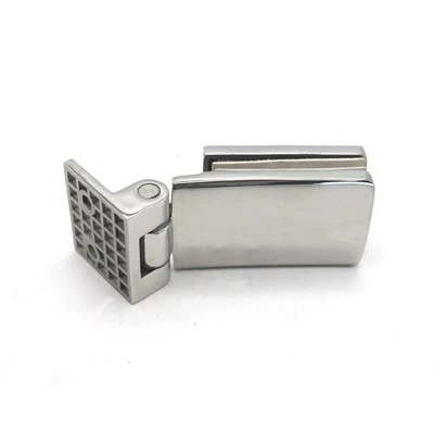 JM-729 Wall To Glass Stainless Steel Door Hardware Glass Door Hinge